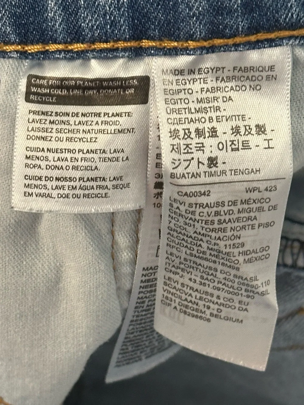 Levi’s 505 Regular Fit Jeans Men’s 40x30 Medium Wash Straight Leg Denim